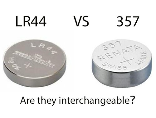 LR44 vs. 357: Are LR44 and 357 cells interchangeable?