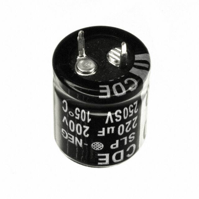 Cornell Dubilier Electronics (CDE) SLP221M200A1P3