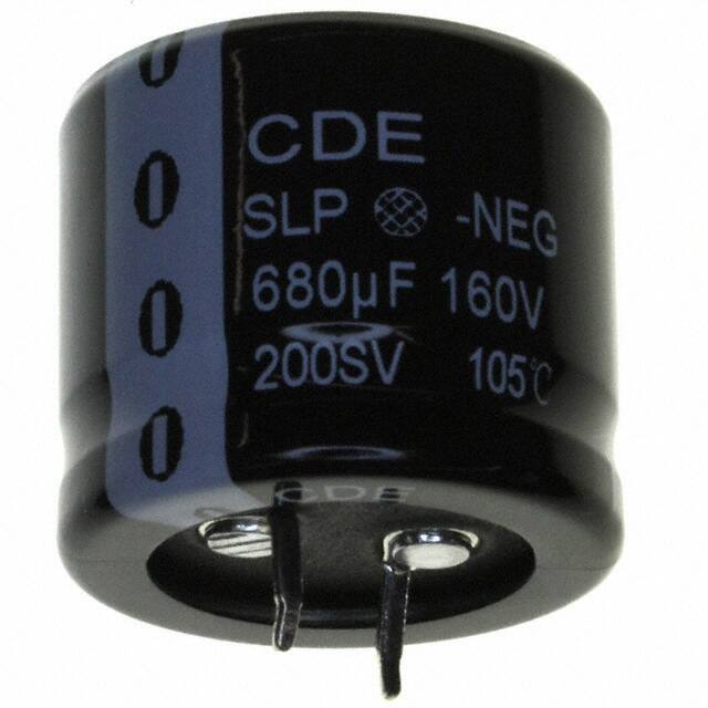 Cornell Dubilier Electronics (CDE) SLP682M035E1P3
